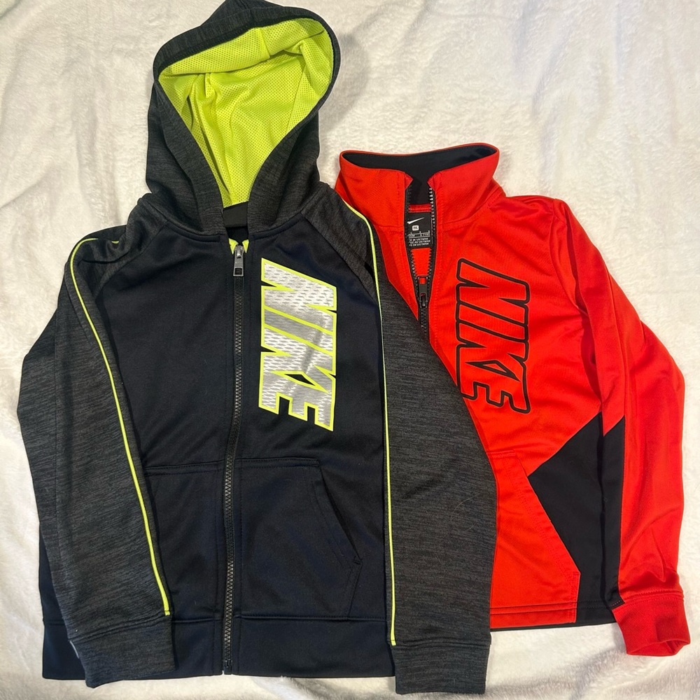 Nike lightweight zip ups